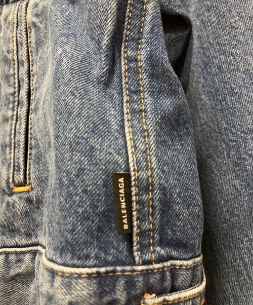 BALENCIAGA（バレンシアガ）BALENCIAGA (バレンシアガ) デニムジャケット インディゴ サイズ:36の古着・服飾アイテム