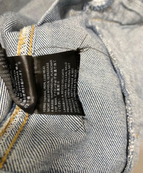 BALENCIAGA（バレンシアガ）BALENCIAGA (バレンシアガ) デニムジャケット インディゴ サイズ:36の古着・服飾アイテム