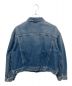 BALENCIAGA (バレンシアガ) デニムジャケット インディゴ サイズ:36：60000円
