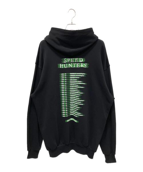 BALENCIAGA（バレンシアガ）BALENCIAGA (バレンシアガ) Speed Hunters Zip Up Hoodie ブラック サイズ:XSの古着・服飾アイテム