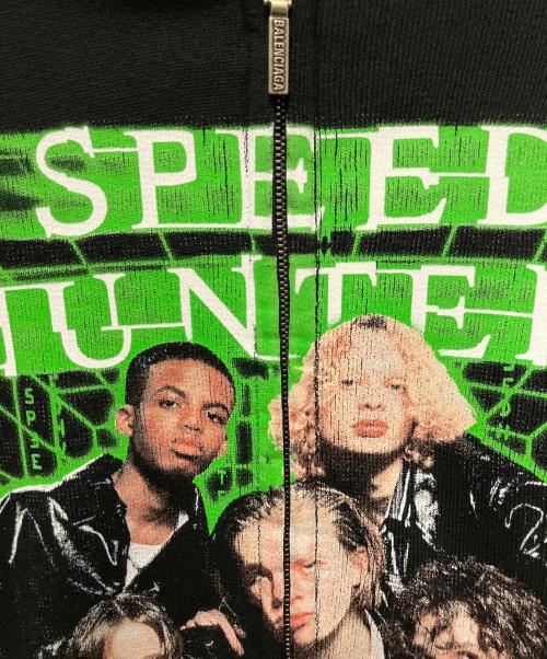 BALENCIAGA（バレンシアガ）BALENCIAGA (バレンシアガ) Speed Hunters Zip Up Hoodie ブラック サイズ:XSの古着・服飾アイテム