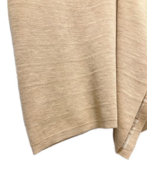 FENDI（フェンディ）FENDI (フェンディ) ズッカ柄ニットスカート ベージュ サイズ:36の古着・服飾アイテム