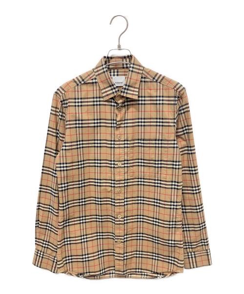 BURBERRY（バーバリー）BURBERRY (バーバリー) バーバリーチェックシャツ ベージュ サイズ:XSの古着・服飾アイテム