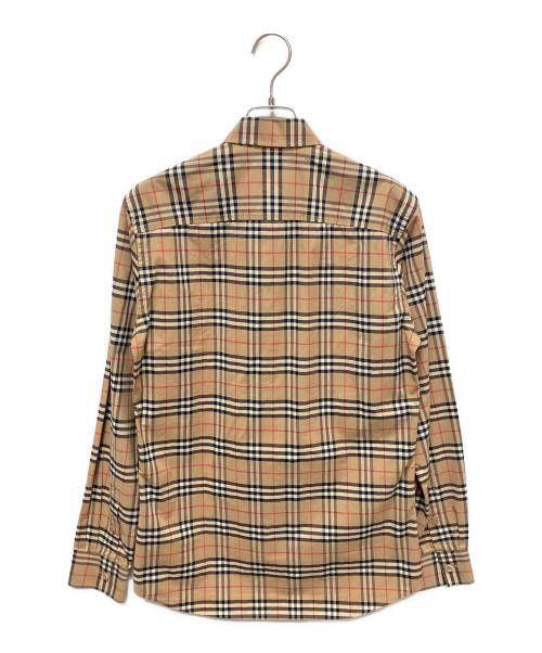 BURBERRY（バーバリー）BURBERRY (バーバリー) バーバリーチェックシャツ ベージュ サイズ:XSの古着・服飾アイテム