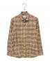 BURBERRY（バーバリー）の古着「バーバリーチェックシャツ」｜ベージュ