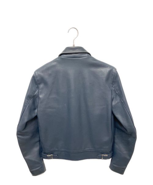 Lewis Leathers（ルイスレザース）Lewis Leathers (ルイスレザース) ドミネーターシングルライダースジャケット ネイビー サイズ:34の古着・服飾アイテム