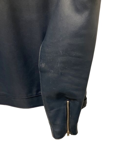 Lewis Leathers（ルイスレザース）Lewis Leathers (ルイスレザース) ドミネーターシングルライダースジャケット ネイビー サイズ:34の古着・服飾アイテム