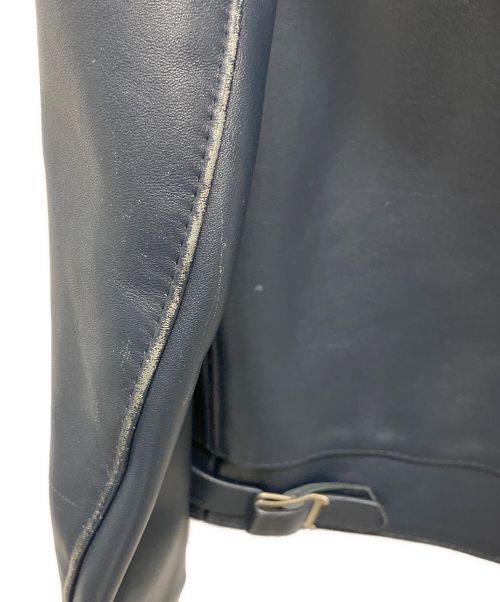 Lewis Leathers（ルイスレザース）Lewis Leathers (ルイスレザース) ドミネーターシングルライダースジャケット ネイビー サイズ:34の古着・服飾アイテム