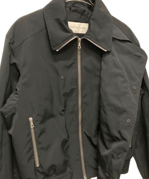DRIES VAN NOTEN（ドリスヴァンノッテン）DRIES VAN NOTEN (ドリスヴァンノッテン) VILLER 9102 M.W.JACKET ブラック サイズ:Mの古着・服飾アイテム