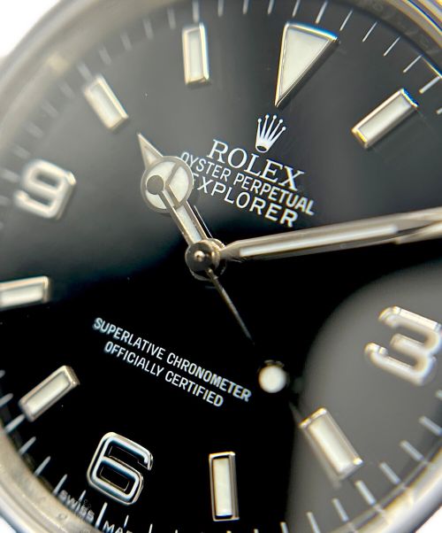 ROLEX（ロレックス）ROLEX (ロレックス) エクスプローラーⅠ 黒文字盤 サイズ:36mmの古着・服飾アイテム