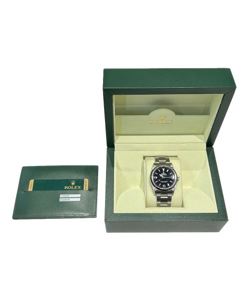 ROLEX（ロレックス）ROLEX (ロレックス) エクスプローラーⅠ 黒文字盤 サイズ:36mmの古着・服飾アイテム