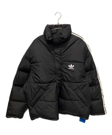 Balenciaga ブラック ダウンジャケット BALENCIAGA バレンシアガ ユニセックス ブラック ダウンジャケット