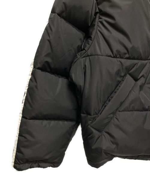 BALENCIAGA（バレンシアガ）BALENCIAGA (バレンシアガ) adidas (アディダス) スリーストライプ サイド ダウンジャケット ブラック サイズ:48の古着・服飾アイテム