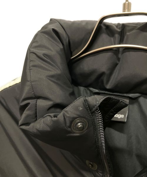 BALENCIAGA（バレンシアガ）BALENCIAGA (バレンシアガ) adidas (アディダス) スリーストライプ サイド ダウンジャケット ブラック サイズ:48の古着・服飾アイテム