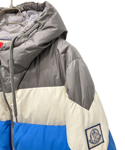 MONCLER（モンクレール）MONCLER (モンクレール) ダウンジャケット ブルー サイズ:1の古着・服飾アイテム