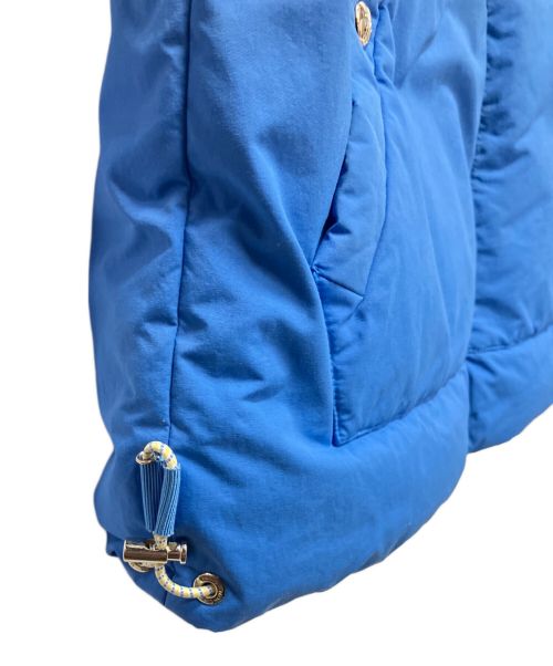 MONCLER（モンクレール）MONCLER (モンクレール) ダウンジャケット ブルー サイズ:1の古着・服飾アイテム