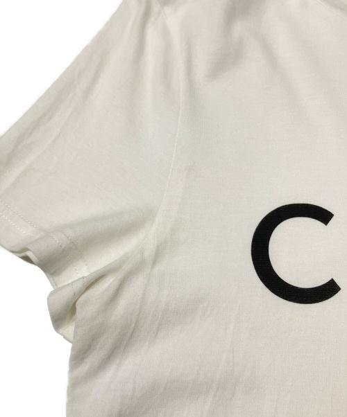 CELINE（セリーヌ）CELINE (セリーヌ) ロゴTシャツ ホワイト サイズ:Mの古着・服飾アイテム