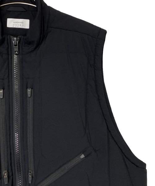 ACRONYM（アクロニウム）ACRONYM (アクロニウム) MODULAR LINER VEST ブラック サイズ:Lの古着・服飾アイテム