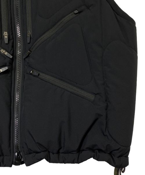 ACRONYM（アクロニウム）ACRONYM (アクロニウム) MODULAR LINER VEST ブラック サイズ:Lの古着・服飾アイテム