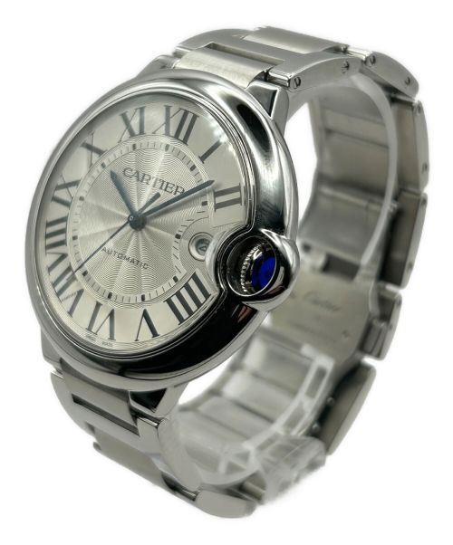 Cartier（カルティエ）Cartier (カルティエ) バロンブルーLM シルバー文字盤 サイズ:LMの古着・服飾アイテム