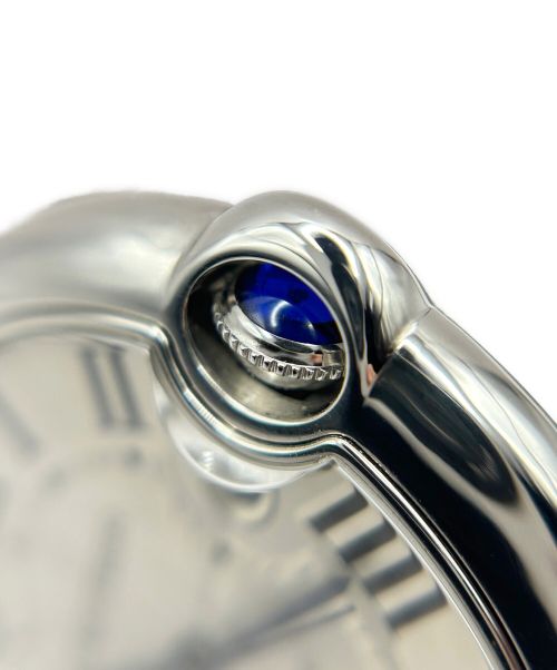 Cartier（カルティエ）Cartier (カルティエ) バロンブルーLM シルバー文字盤 サイズ:LMの古着・服飾アイテム