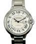 Cartier（カルティエ）の古着「バロンブルーLM」｜シルバー文字盤