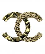CHANELシャネル）の古着「ココマーク ブローチ」｜ゴールド