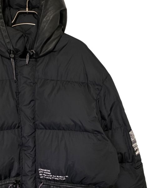 FORSOMEONE（フォーサムワン）FORSOMEONE (フォーサムワン) CLIMBER DOWN JACKET ブラック サイズ:48の古着・服飾アイテム