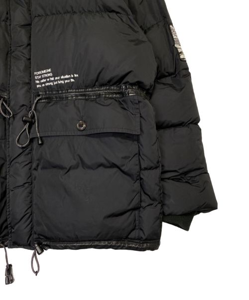 FORSOMEONE（フォーサムワン）FORSOMEONE (フォーサムワン) CLIMBER DOWN JACKET ブラック サイズ:48の古着・服飾アイテム