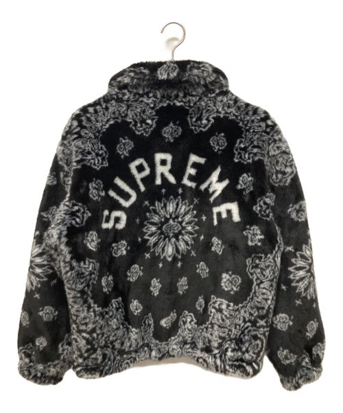 SUPREME（シュプリーム）SUPREME (シュプリーム) Bandana Faux Fur Bomber Jacket ブラック サイズ:Mの古着・服飾アイテム