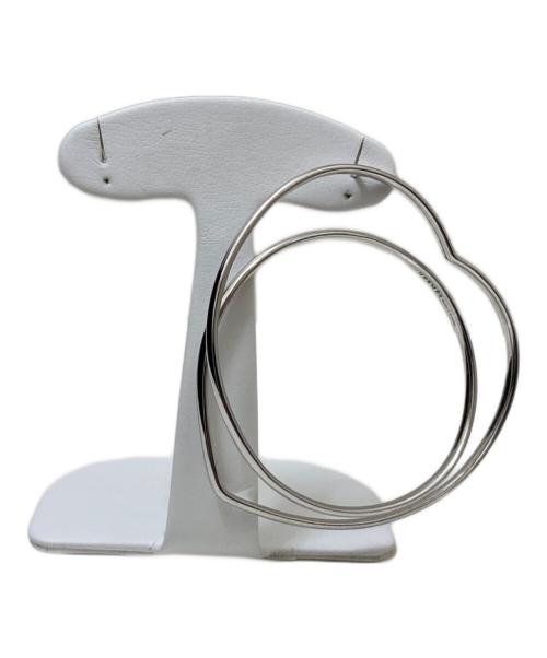 HERMES（エルメス）HERMES (エルメス) ヴェルティージュ・クールフープピアス GM シルバー サイズ:GMの古着・服飾アイテム