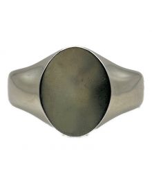 MM6 Maison Margiela（エムエムシックスメゾンマルジェラ）の古着「シグネットカフスバングル」｜シルバー