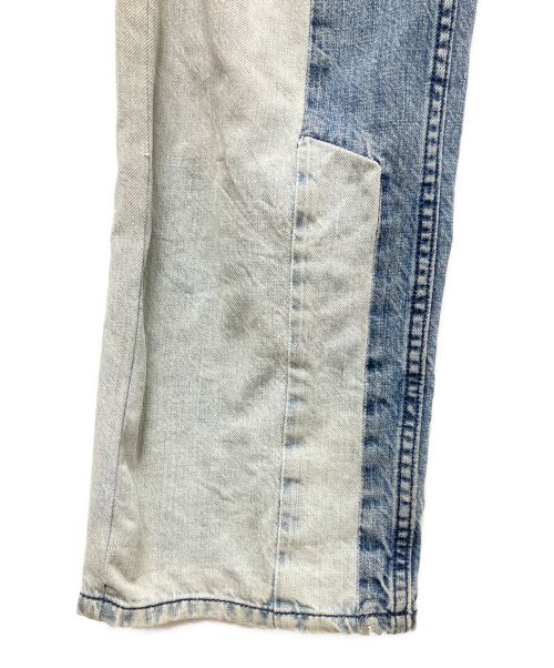 LOEWE（ロエベ）LOEWE (ロエベ) 19SS ×Paulas Ibiza パッチワーク デニムパンツ インディゴ サイズ:34の古着・服飾アイテム