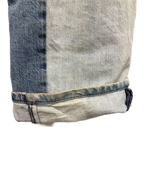 LOEWE（ロエベ）LOEWE (ロエベ) 19SS ×Paulas Ibiza パッチワーク デニムパンツ インディゴ サイズ:34の古着・服飾アイテム
