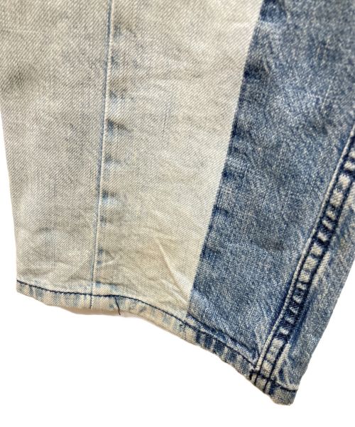 LOEWE（ロエベ）LOEWE (ロエベ) 19SS ×Paulas Ibiza パッチワーク デニムパンツ インディゴ サイズ:34の古着・服飾アイテム