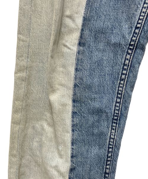 LOEWE（ロエベ）LOEWE (ロエベ) 19SS ×Paulas Ibiza パッチワーク デニムパンツ インディゴ サイズ:34の古着・服飾アイテム