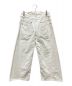 Maison Margiela (メゾンマルジェラ) 再構築カットオフデニムパンツ ホワイト サイズ:42：40000円