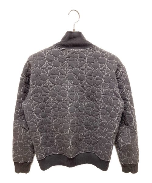 LOUIS VUITTON（ルイ ヴィトン）LOUIS VUITTON (ルイ ヴィトン) モノグラムフラワーブルゾン グレー サイズ:Mの古着・服飾アイテム