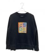 GIVENCHY×Josh Smithジバンシィ×ジョシュ スミス）の古着「4Gエンブレムトレーナー」｜ブラック