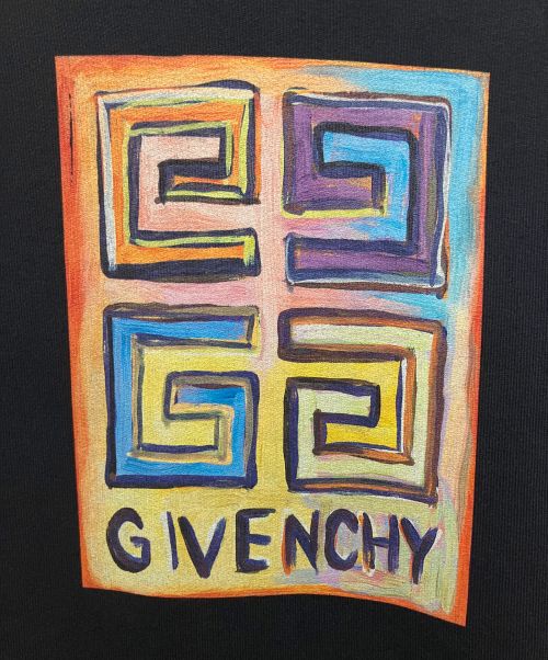 GIVENCHY（ジバンシィ）GIVENCHY (ジバンシィ) Josh Smith (ジョシュ スミス) 4Gエンブレムトレーナー ブラック サイズ:Lの古着・服飾アイテム