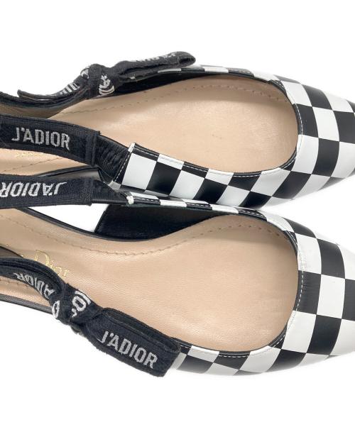 Christian Dior（クリスチャン ディオール）Christian Dior (クリスチャン ディオール) ミュールパンプス ブラック サイズ:35 1/2の古着・服飾アイテム