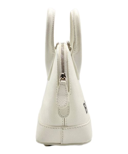 BALENCIAGA（バレンシアガ）BALENCIAGA (バレンシアガ) ビルトップハンドル2WAYバッグ ホワイトの古着・服飾アイテム