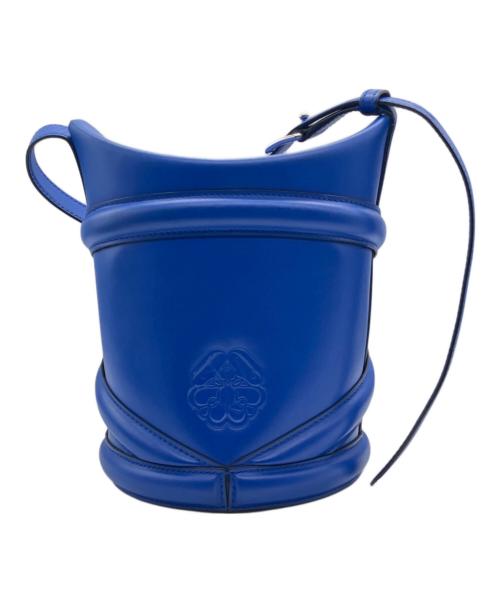 ALEXANDER McQUEEN（アレキサンダーマックイーン）ALEXANDER McQUEEN (アレキサンダーマックイーン) ALEXANDER McQUEENクロスボディバッグ ブルーの古着・服飾アイテム