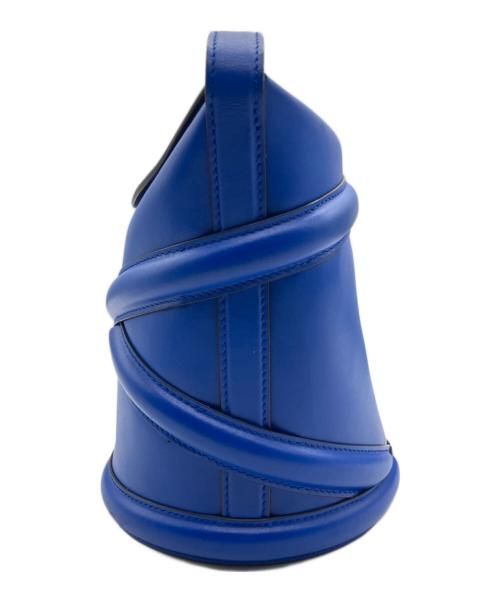 ALEXANDER McQUEEN（アレキサンダーマックイーン）ALEXANDER McQUEEN (アレキサンダーマックイーン) ALEXANDER McQUEENクロスボディバッグ ブルーの古着・服飾アイテム