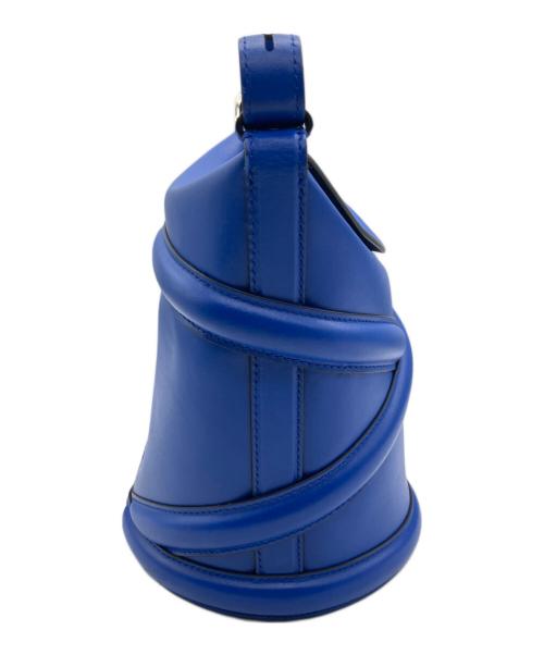 ALEXANDER McQUEEN（アレキサンダーマックイーン）ALEXANDER McQUEEN (アレキサンダーマックイーン) ALEXANDER McQUEENクロスボディバッグ ブルーの古着・服飾アイテム