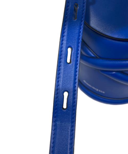 ALEXANDER McQUEEN（アレキサンダーマックイーン）ALEXANDER McQUEEN (アレキサンダーマックイーン) ALEXANDER McQUEENクロスボディバッグ ブルーの古着・服飾アイテム