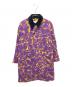 BURBERRY（バーバリー）の古着「23AW ダニエル期 ローズプリント ステンカラーコート」｜パープル×イエロー