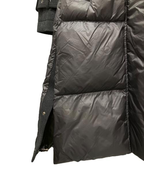 sacai（サカイ）sacai (サカイ) 22AW Wool Melton x Padded Coat ウールメルトン パデットコート グレー サイズ:1の古着・服飾アイテム