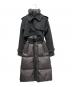sacai（サカイ）の古着「22AW Wool Melton x Padded Coat ウールメルトン パデットコート」｜グレー