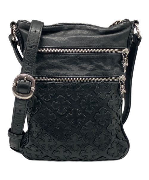 CHROME HEARTS（クロムハーツ）CHROME HEARTS (クロムハーツ) CH プラス PERRY ショルダーバッグ ブラック サイズ:ミニ/miniの古着・服飾アイテム